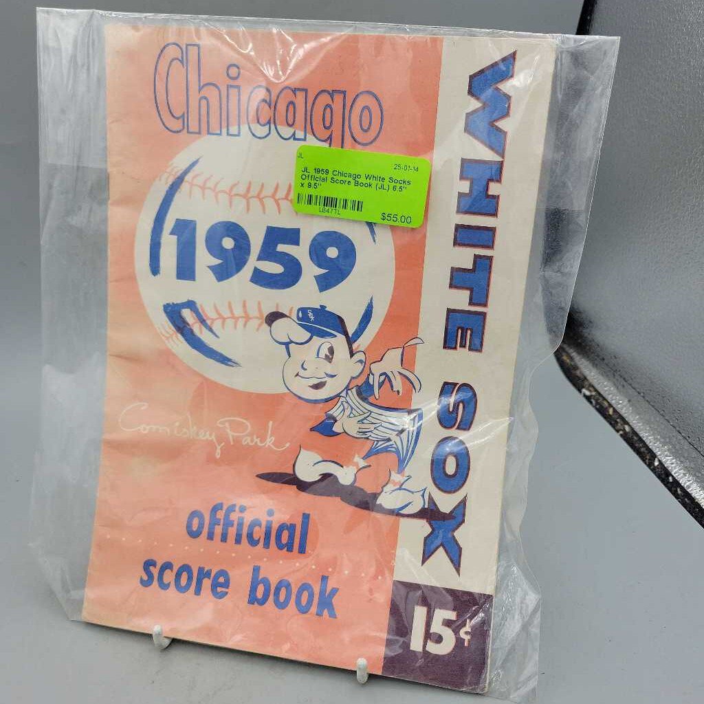 1959 Chicago White Socks Official Score Book (JL)