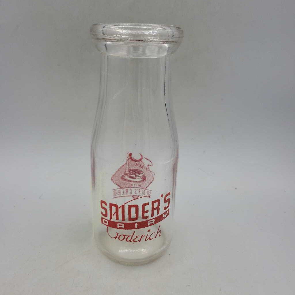 Snider's Dairy Goderich On. HP Milk Bottle (