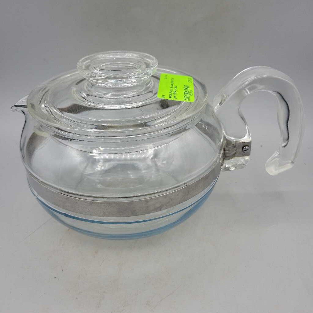 Pyrex 6 cup glass tea pot (RHA)