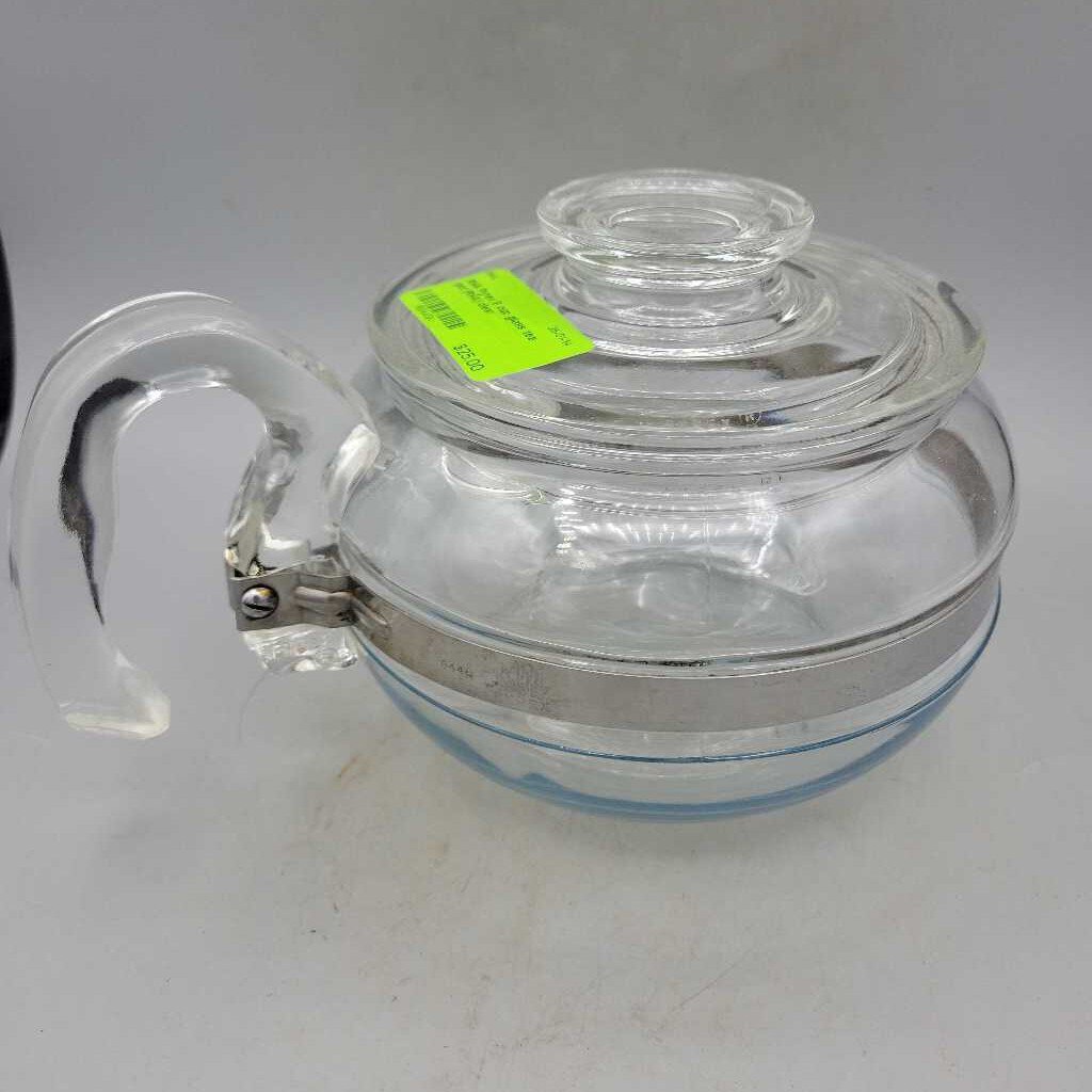 Pyrex 6 cup glass tea pot (RHA)