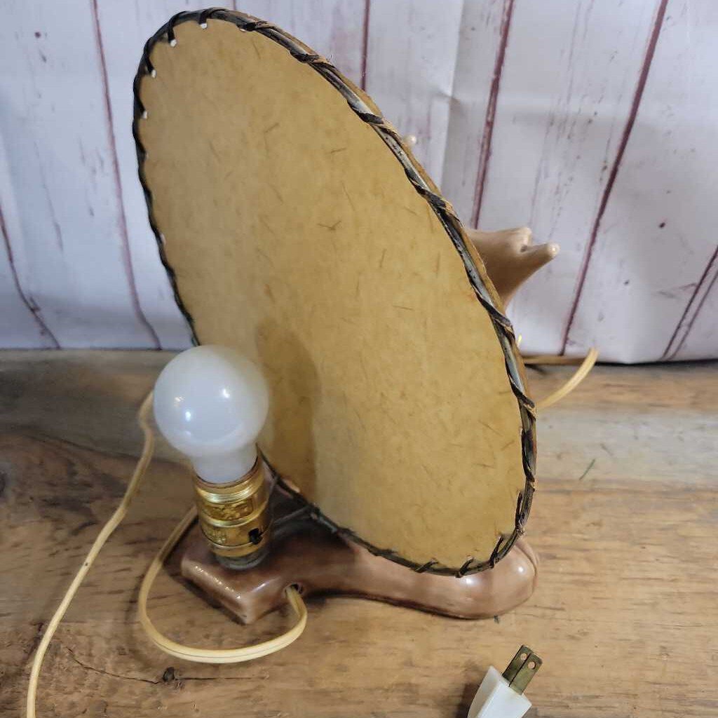 Beauceware pottery Boat Lamp (DEB)