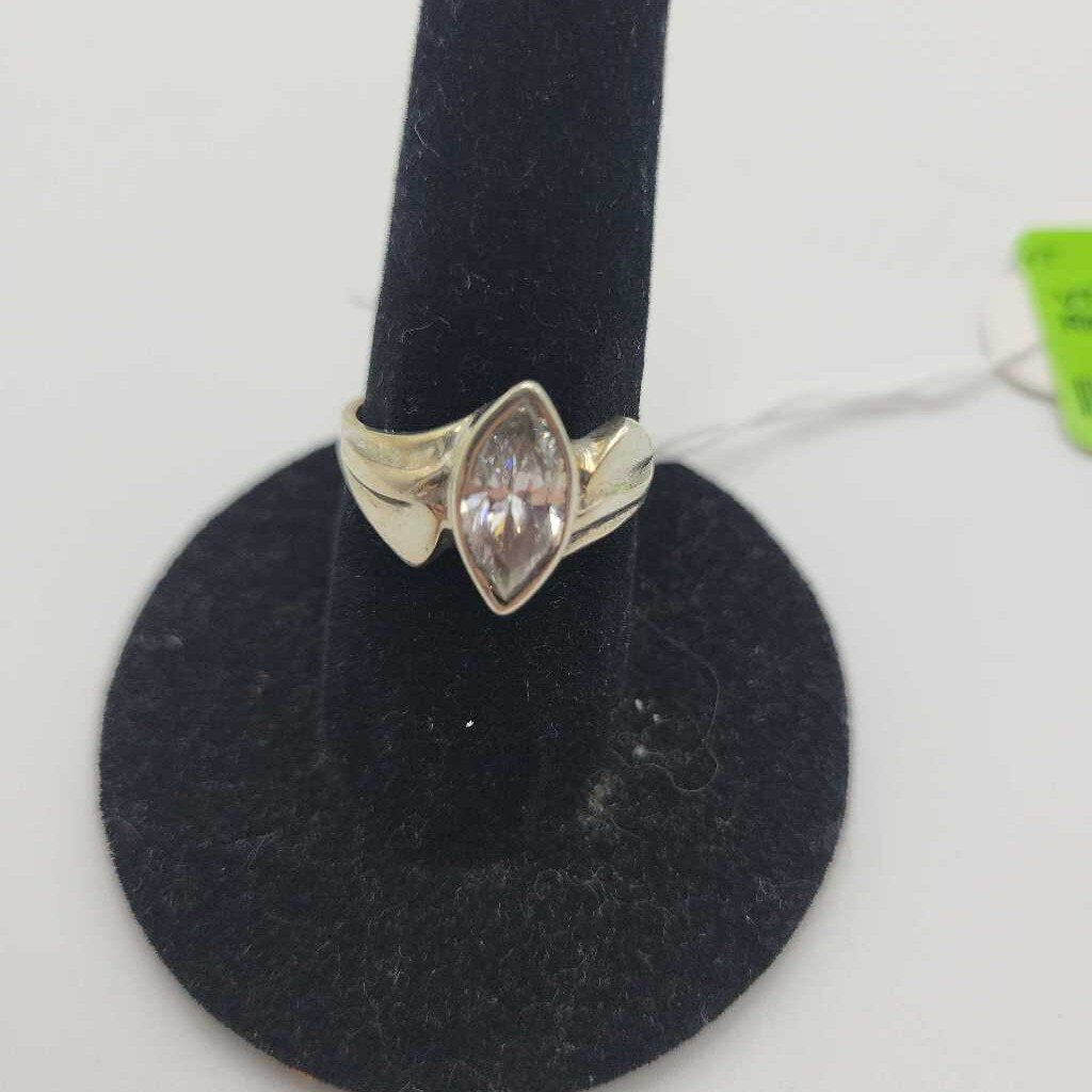 Sterling Cubic Zirconia Ring - #11373 (VT)