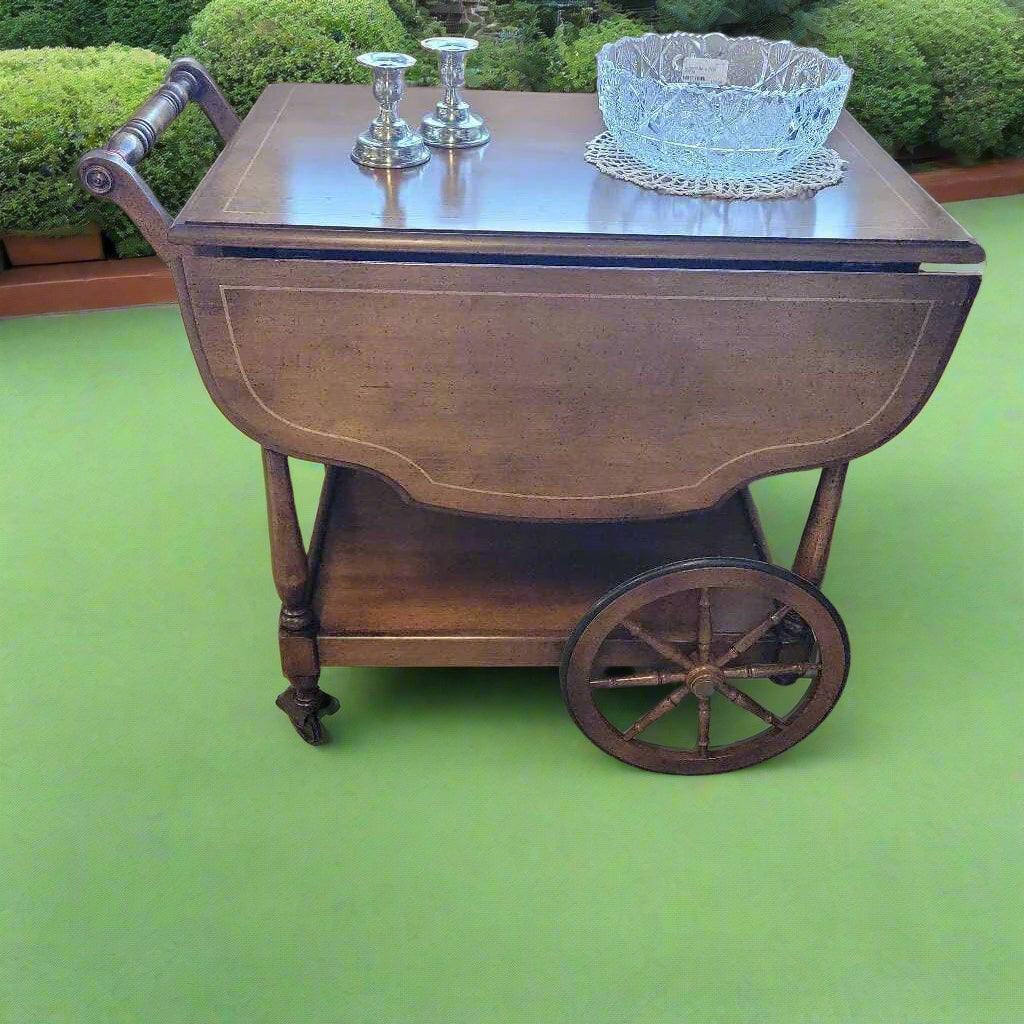 Beautiful Solid Wood Tea Wagon SCAF0073