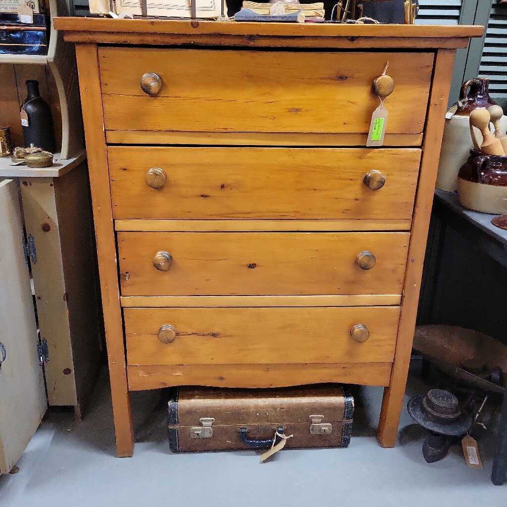 Antique Pine Tallboy Dresser (SAL)