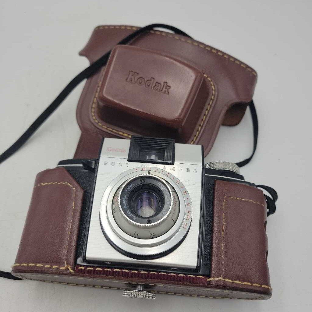Kodak Pony II film camera, as found (GBZ)