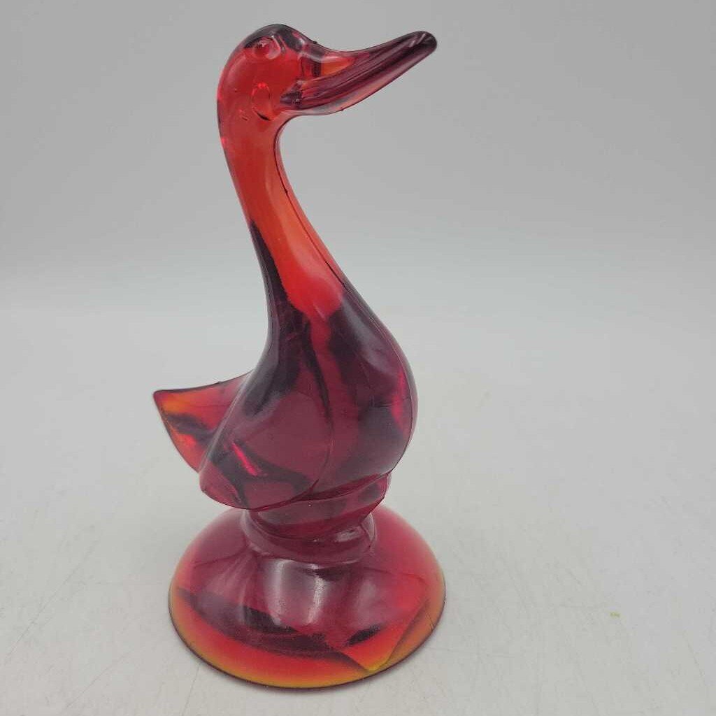 Viking Epic line Glass Duck 5.5" figure/paperweight (BG)