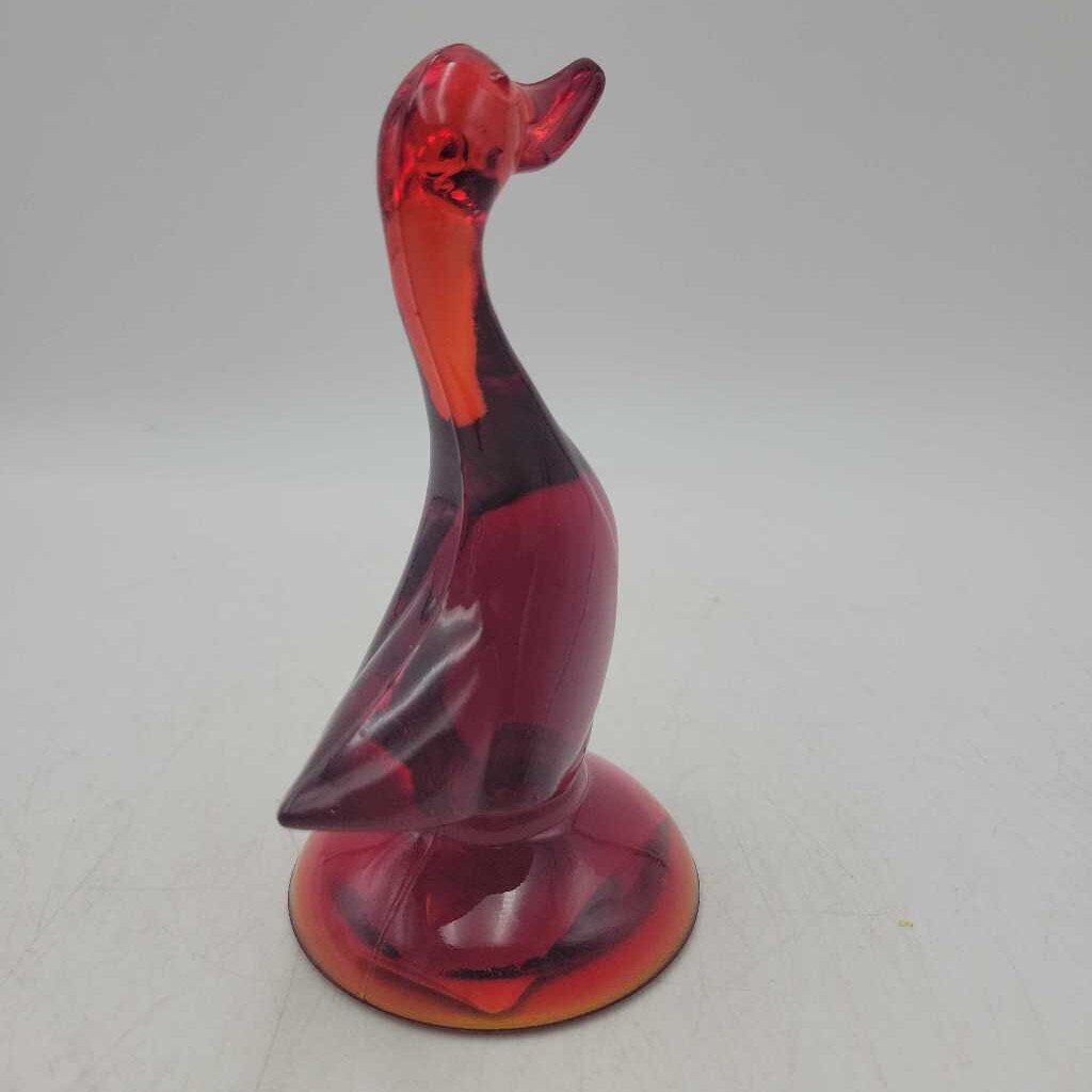 Viking Epic line Glass Duck 5.5" figure/paperweight (BG)