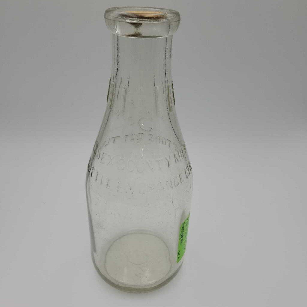 Essex County Quart Milk Bottle (JAS)