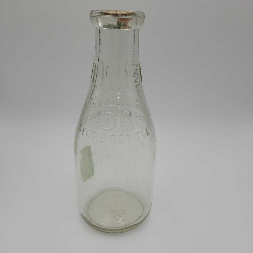 Essex County Quart Milk Bottle (JAS)