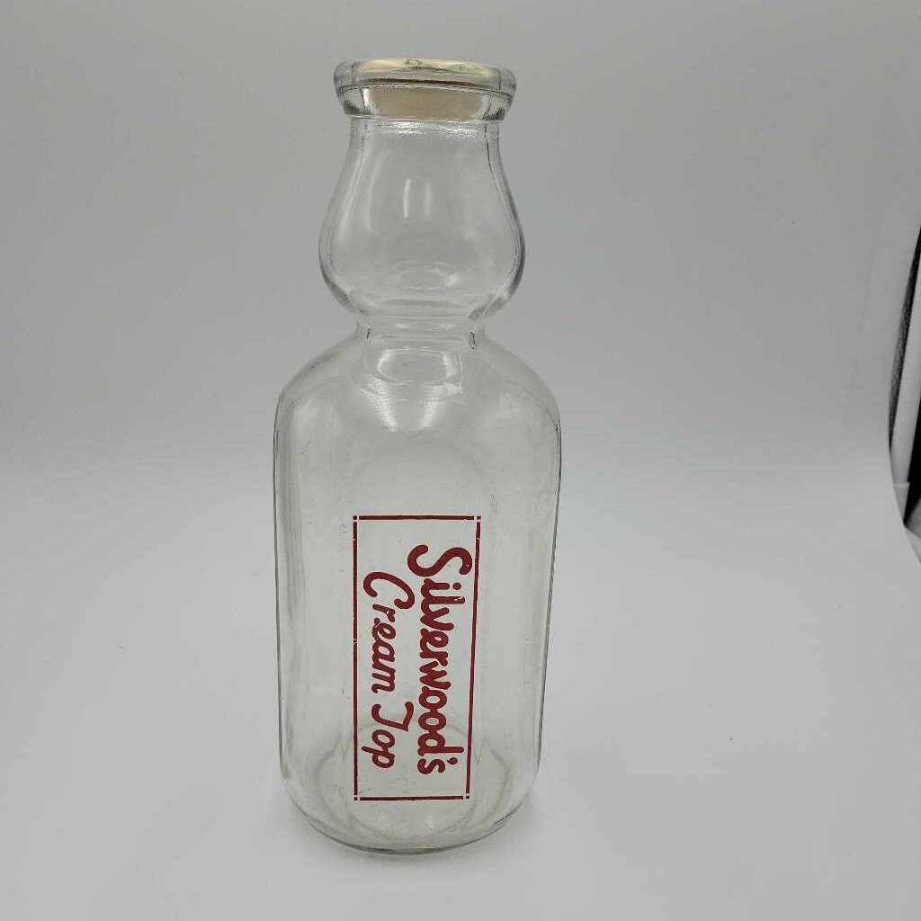 Sliverwood's Cream top Dairy Milk bottle (JAS)