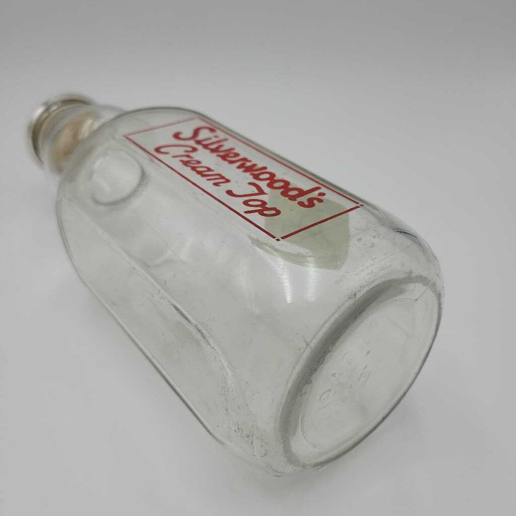 Sliverwood's Cream top Dairy Milk bottle (JAS)