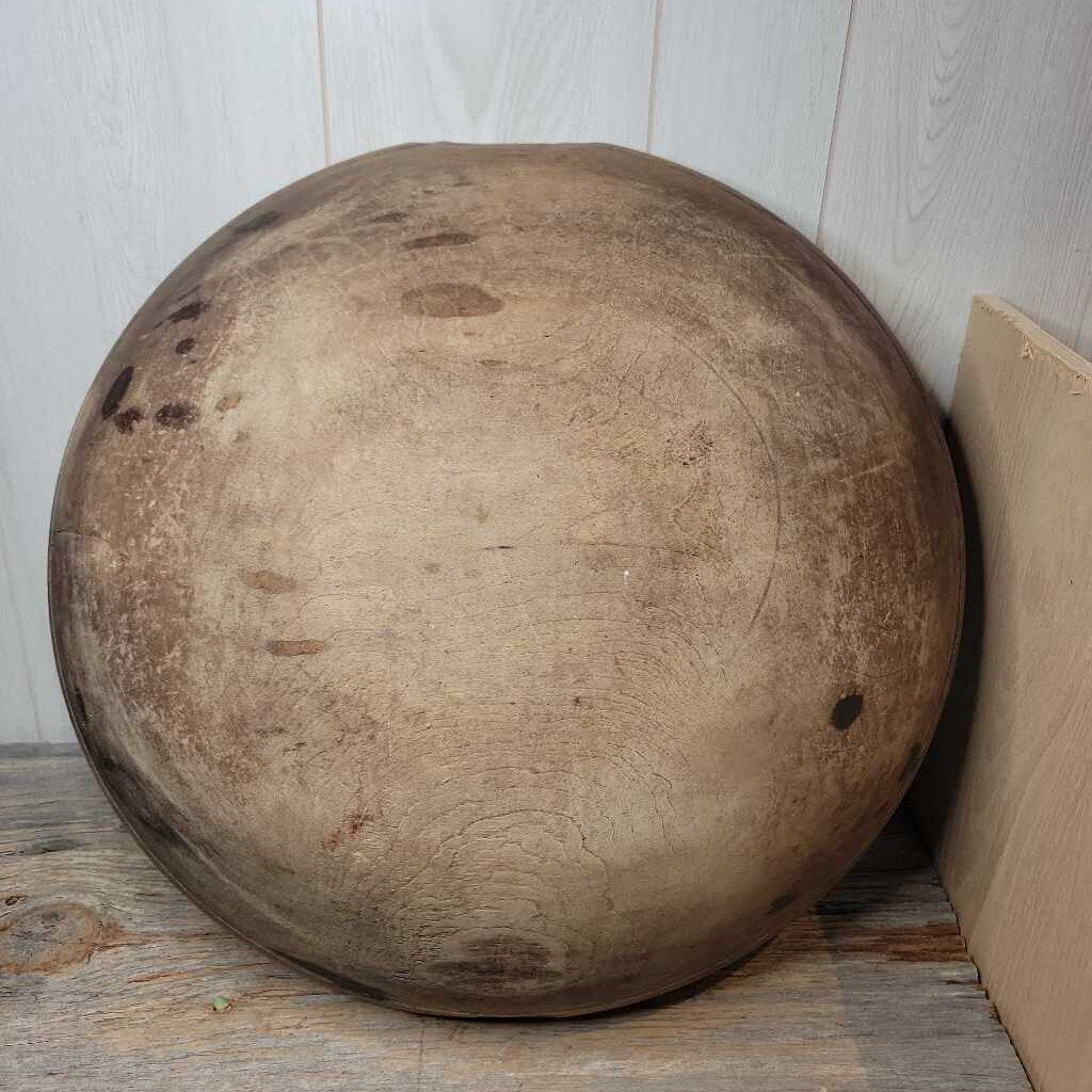 Large Wooden Bowl 19" dia (RB)