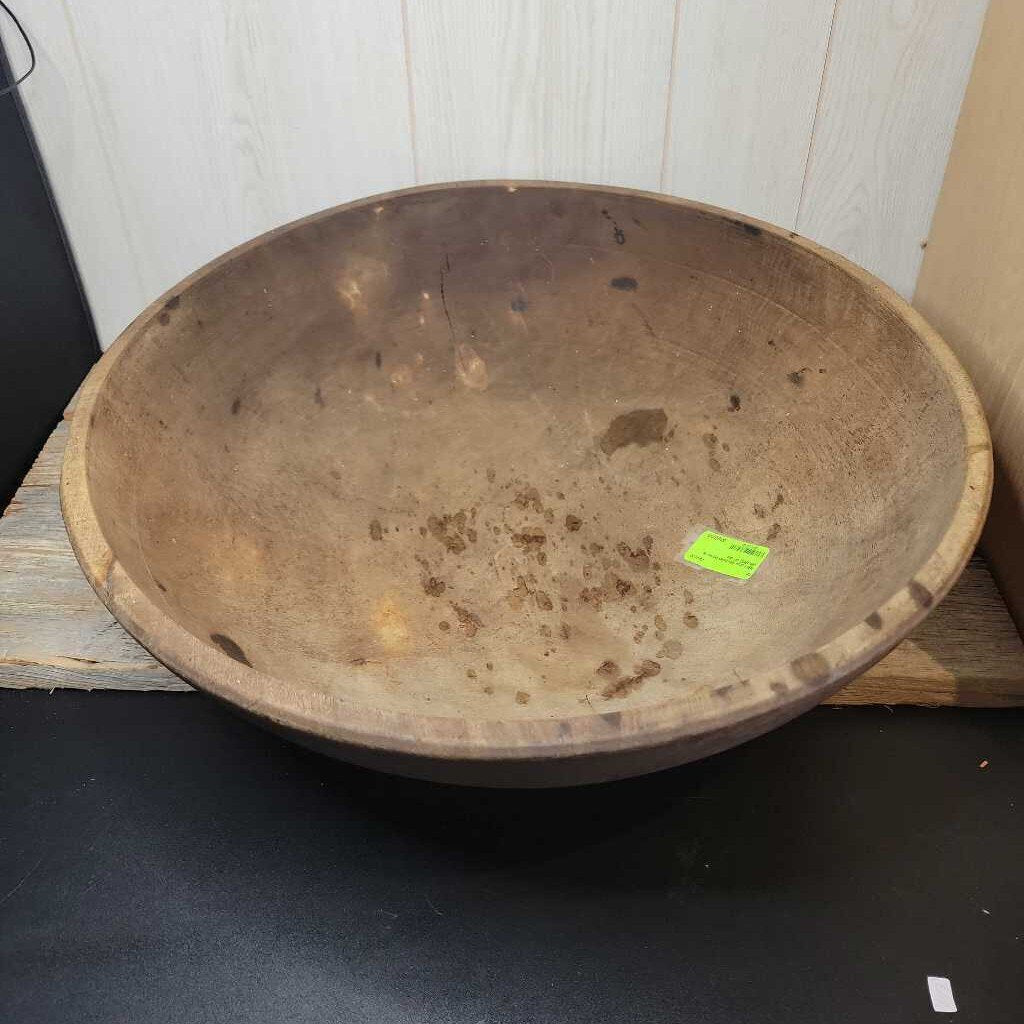 Large Wooden Bowl 19" dia (RB)