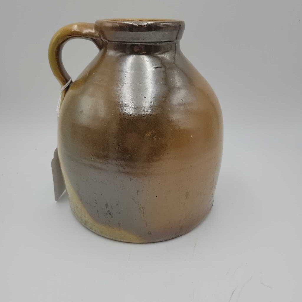 Brown Wide Mouth Pottery Jug (GEC) crock