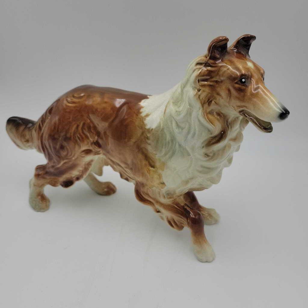 Vintage Large Collie Dog Figurine (GEC)