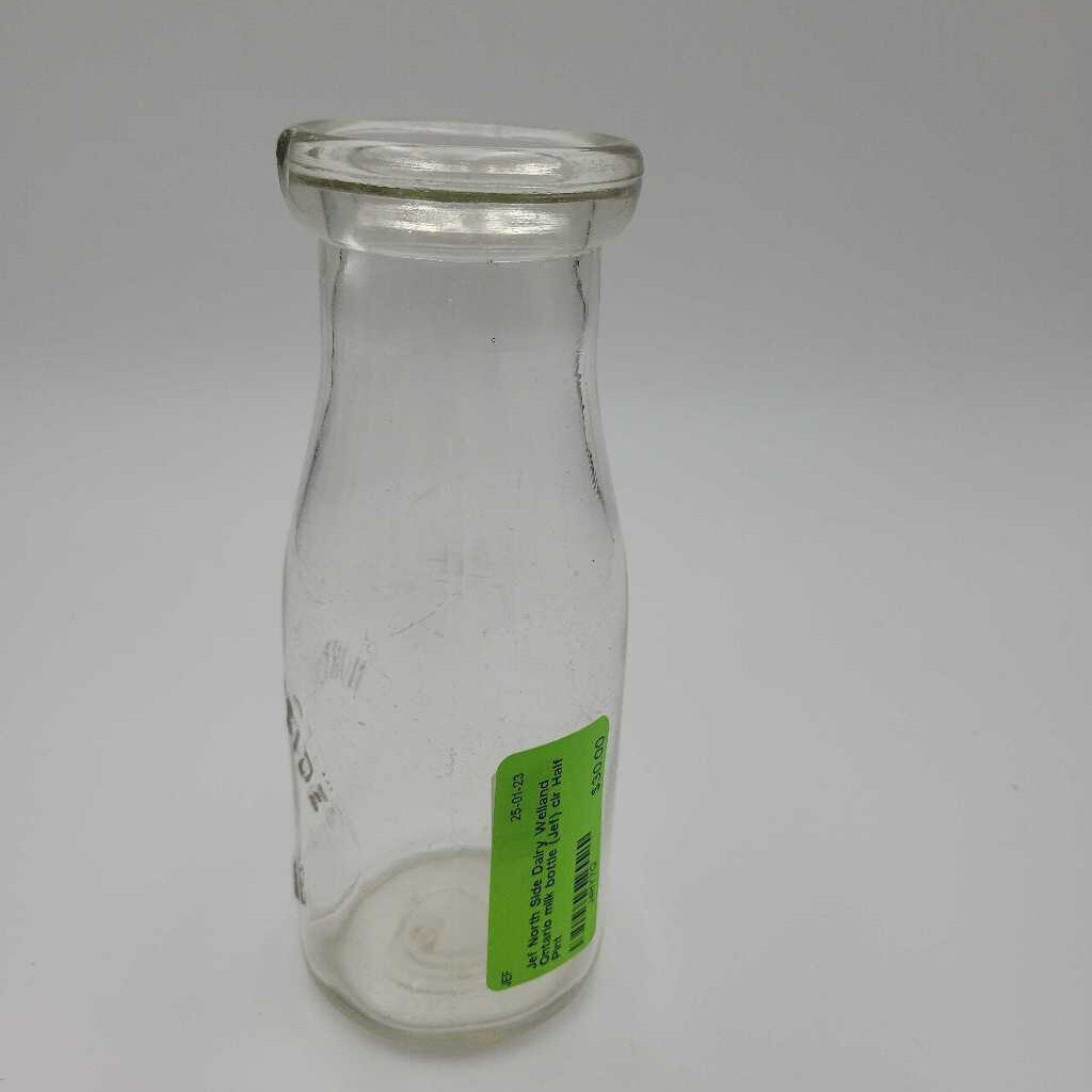 North Side Dairy Welland Ontario milk bottle (Jef)