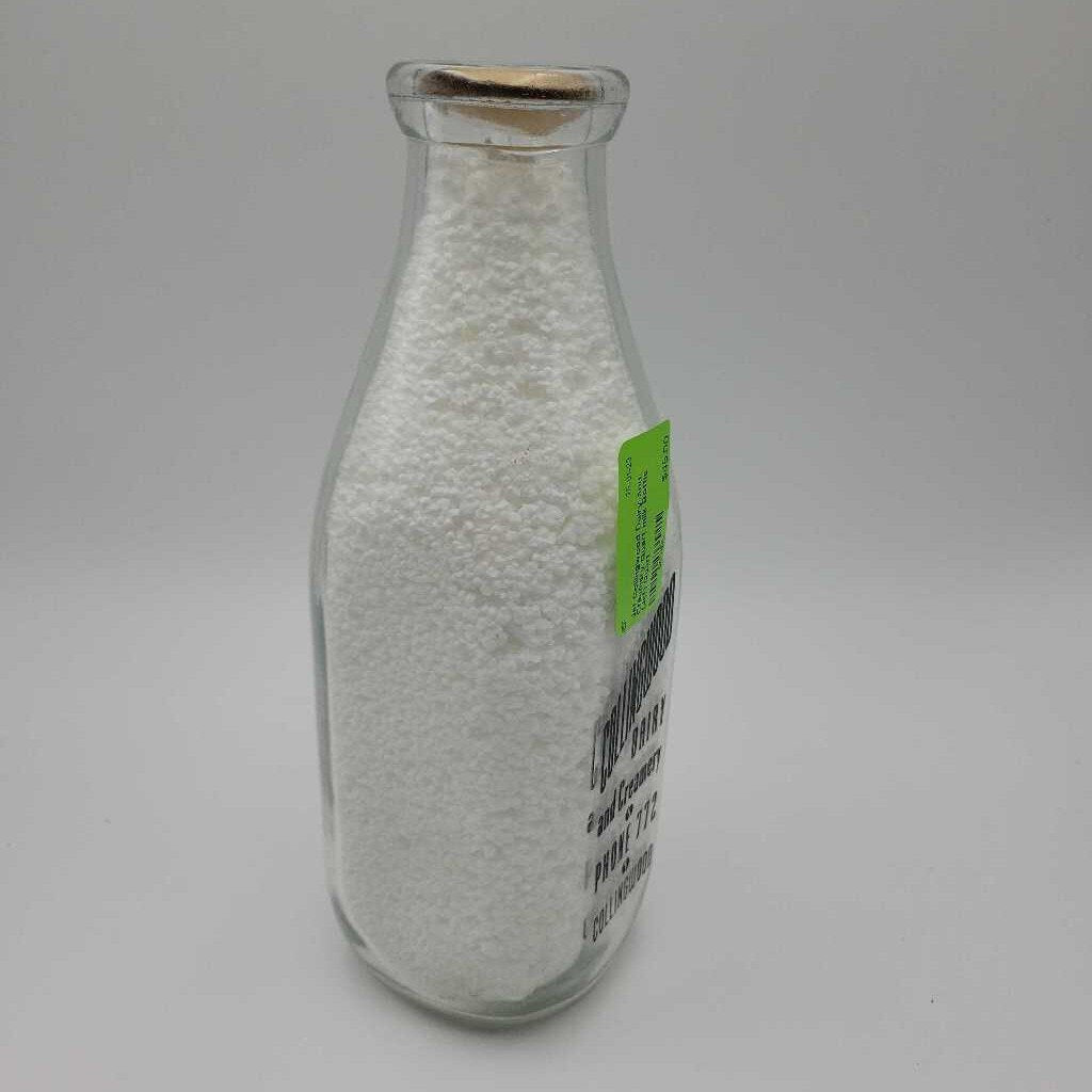 Collingwood Dairy and Creamery Quart milk Bottle (Jef)