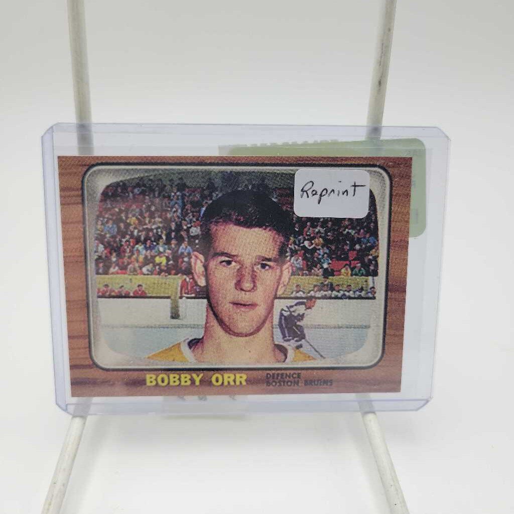 Bobby Orr Reprint Rookie Card (JAS)