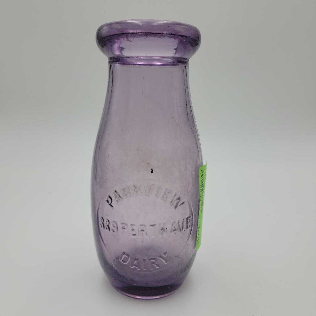 Parkview 339 Perth Ave Dairy Milk bottle