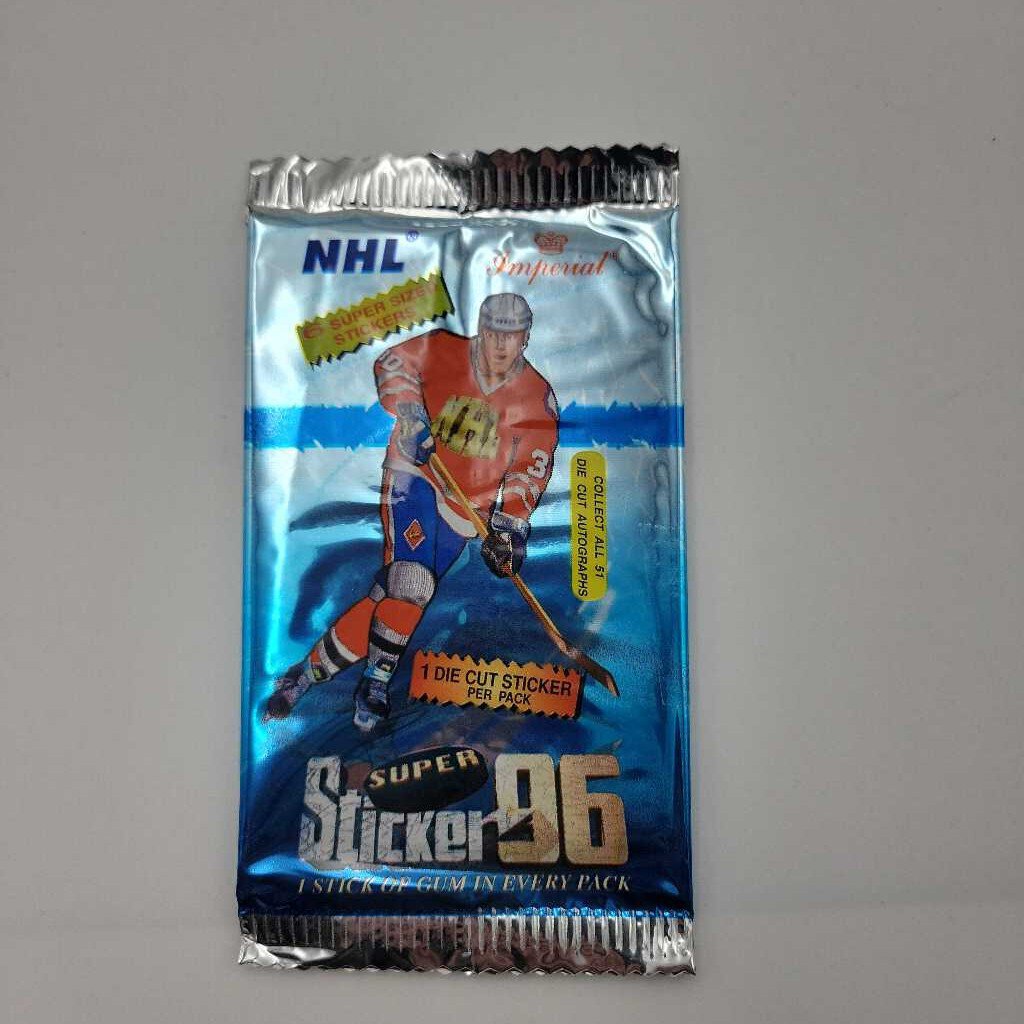 1996 Hockey Stickers 2 pack deal (JAS)