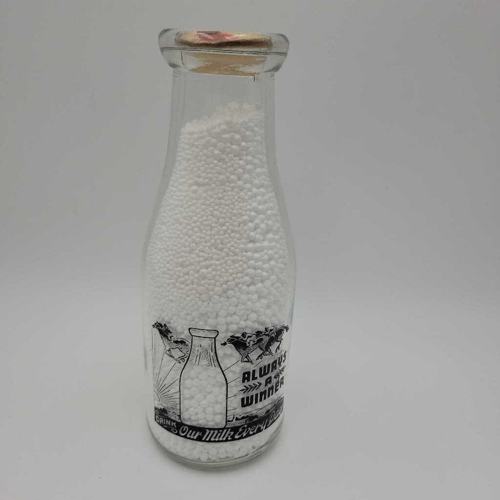 Sunnybrook Dairy Milk Bottle pint Waterdown (Jef)