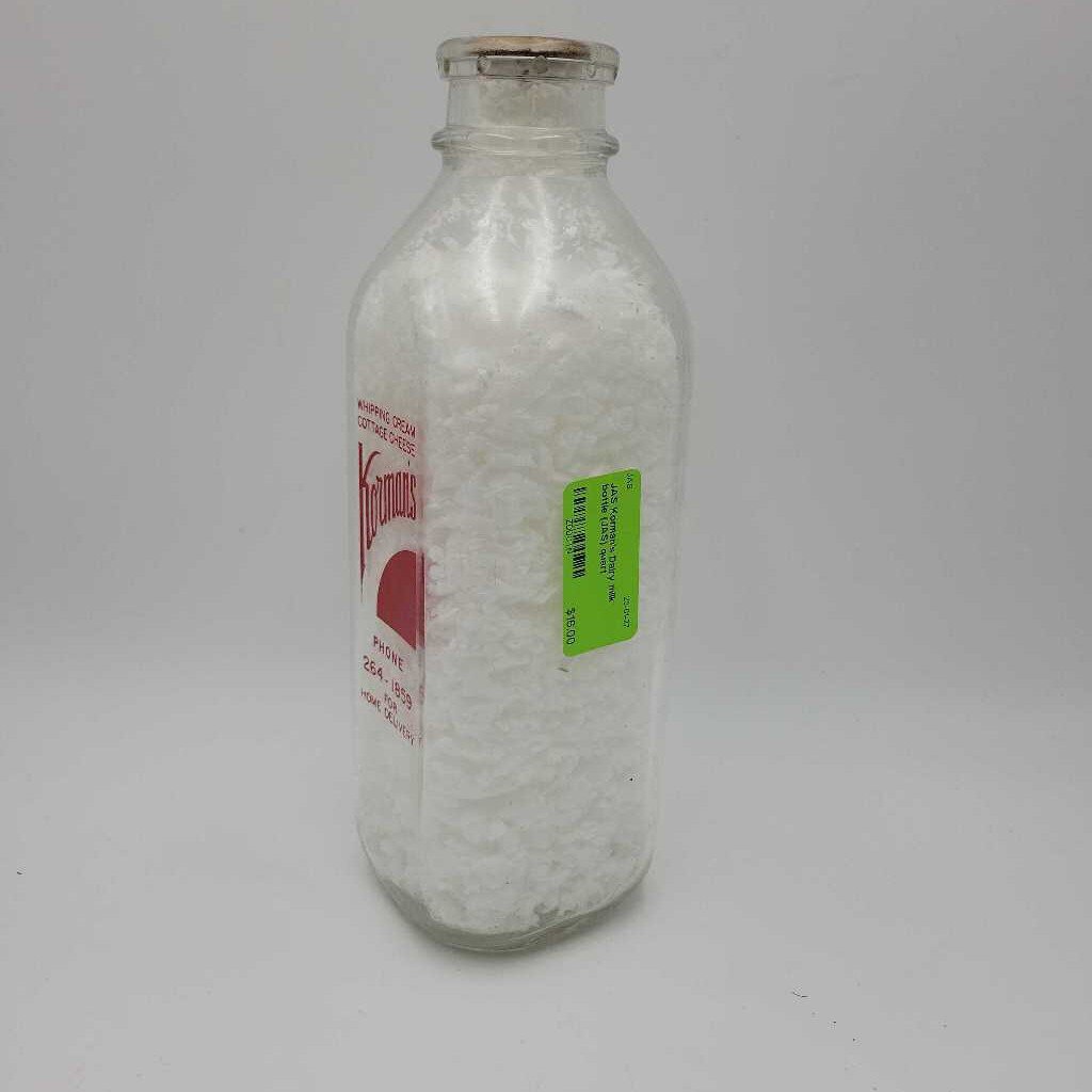 Korman's Dairy milk bottle (JAS)