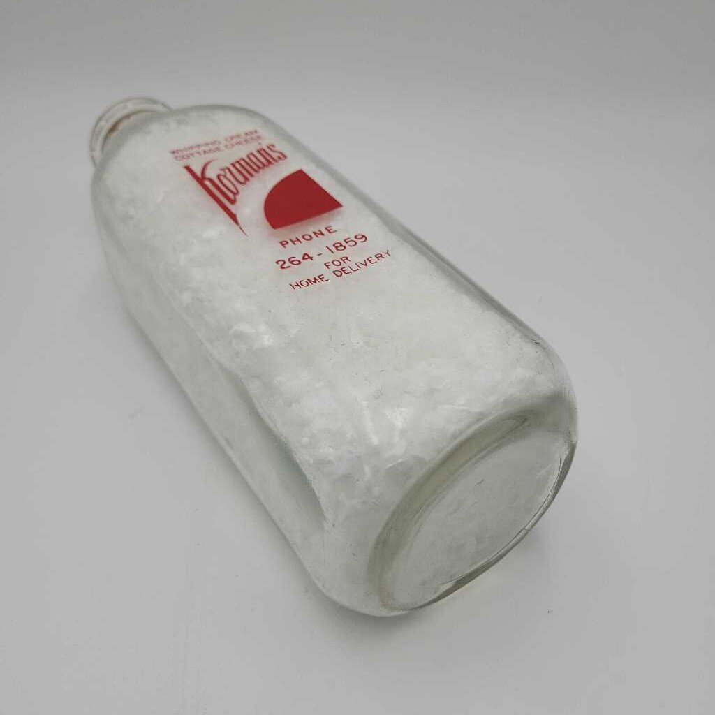 Korman's Dairy milk bottle (JAS)