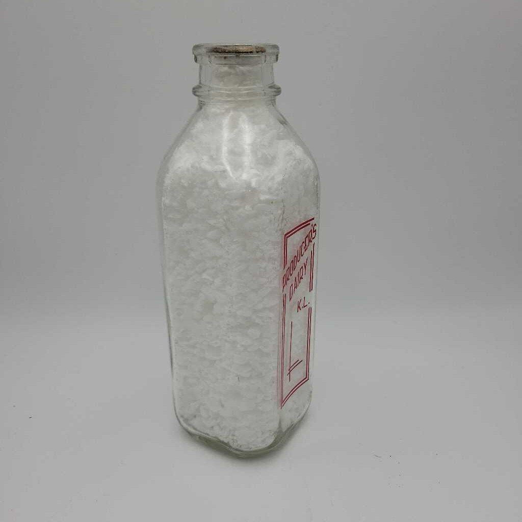 Producer's Dairy milk bottle (JAS)