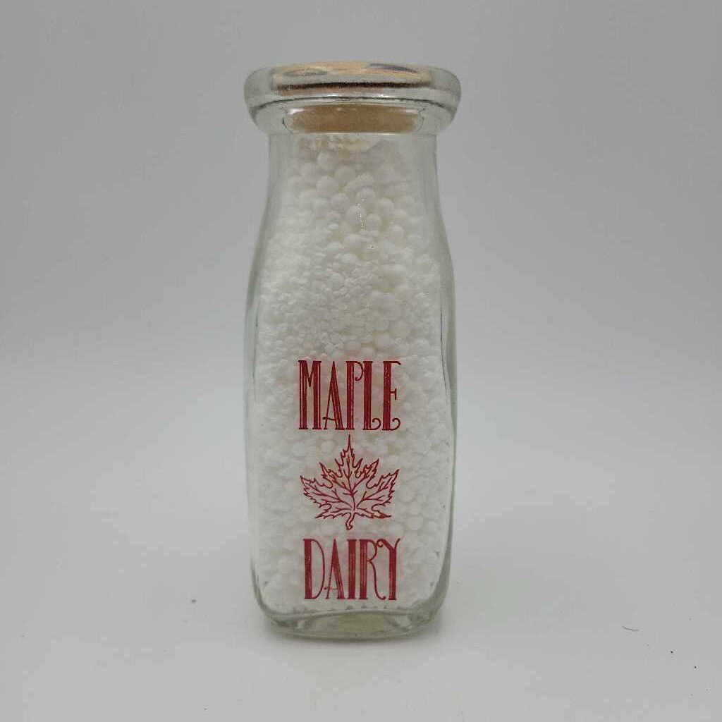 Maple Dairy milk bottle Woodstock (JAS)