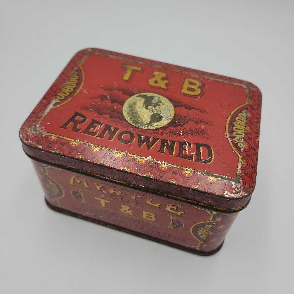 Tuckett Myrtle Cut Tobacco Tin Hamilton Toronto (JEF)