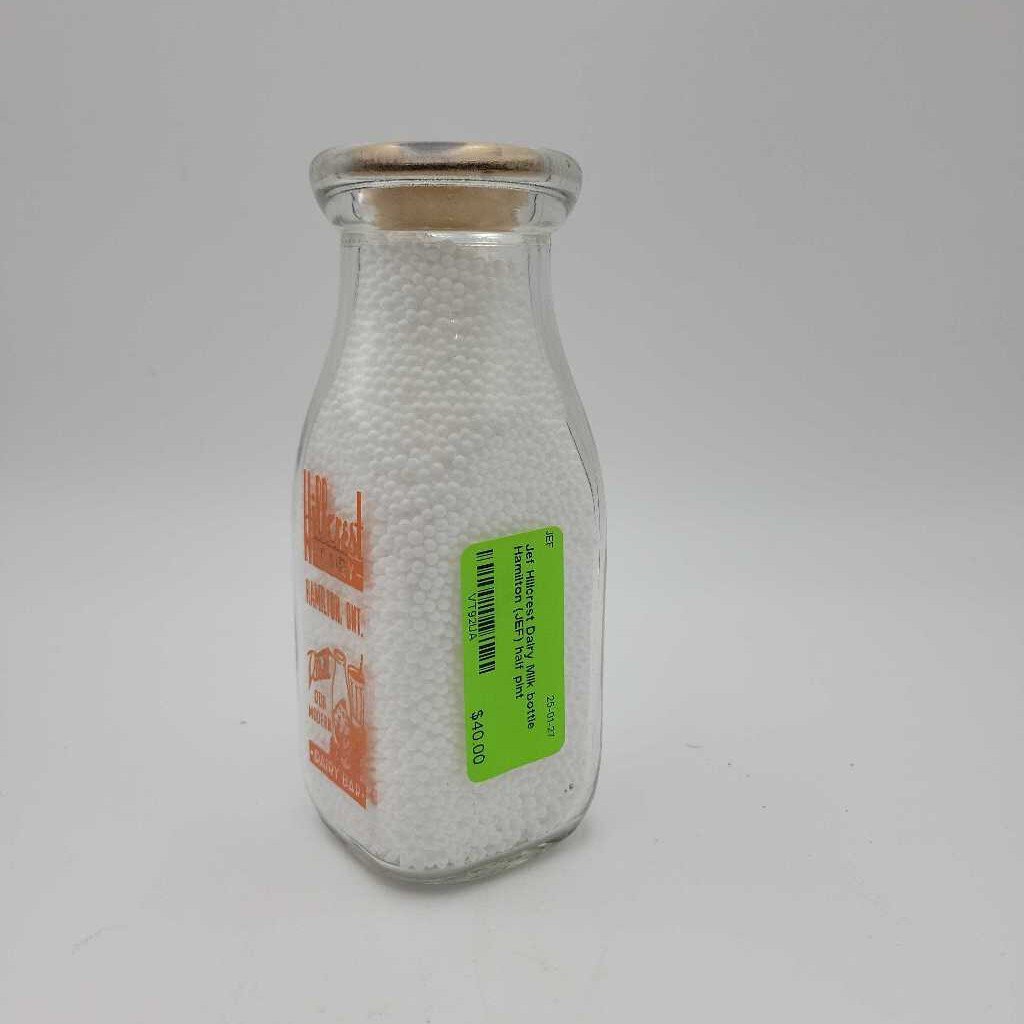 Hillcrest Dairy Milk bottle Hamilton (JEF)