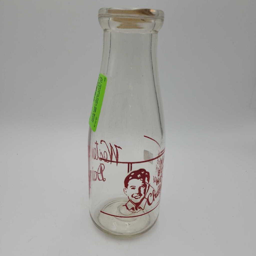 Western Dairy Milk Bottle Rare back design (JEF)