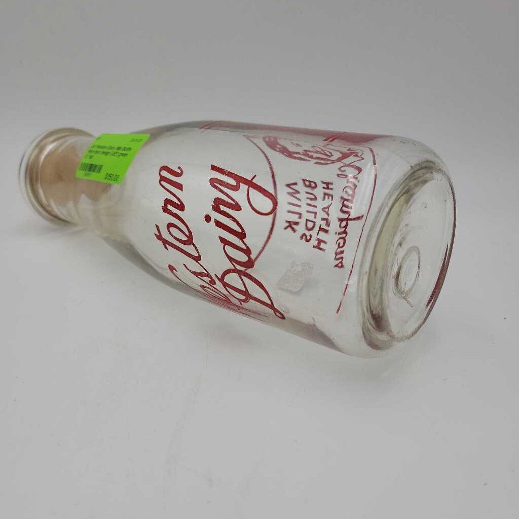 Western Dairy Milk Bottle Rare back design (JEF)