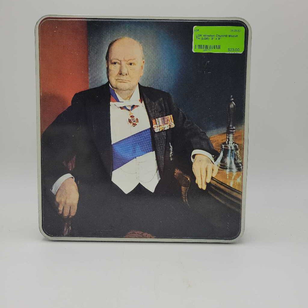 Winston Churchill Biscuit Tin (LOR)