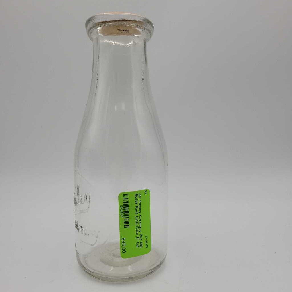 Paisley Creamery Pint Milk Bottle Rare (Jef)