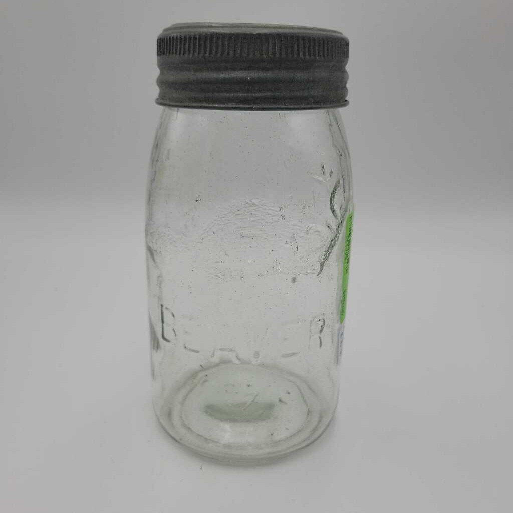 Beaver Quart canning Jar (Jef) # 7