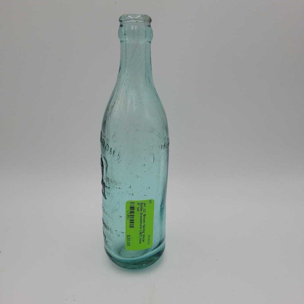 J.D. Brown Spring Water Bottle Gravenhurst (JEF)