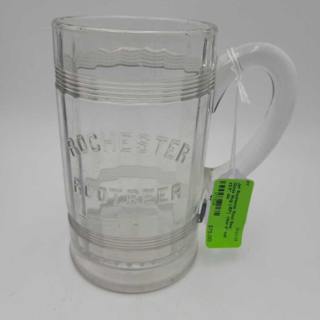 Rochester Root Beer Glass Mug (JEF) Rochester Root Beer Glass Mug (JEF)