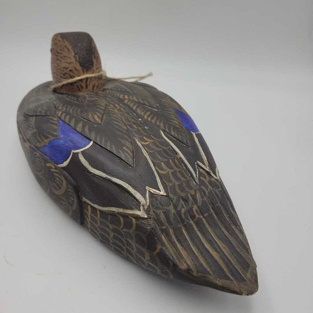 Hand Carved Wooden Duck Decoy E.M. Tostik 4779 (M2) Hand Carved Wooden Duck Decoy E.M. Tostik 4779 (M2)