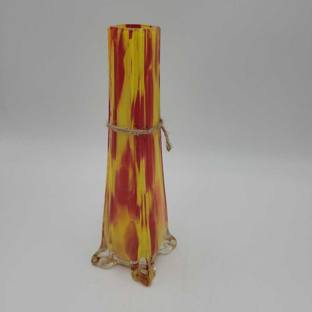 Vintage art glass vase (M2) 409