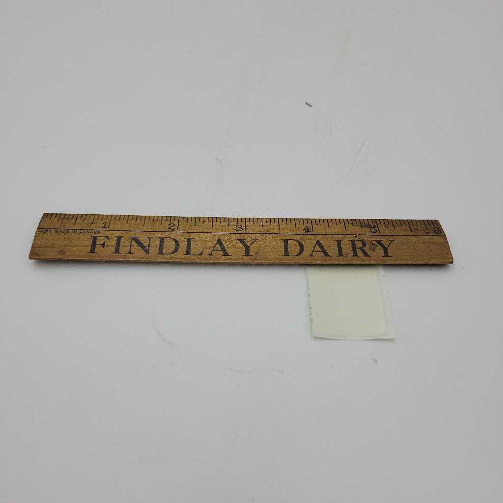 Findlay Dairy Ruler 6" (JEF)