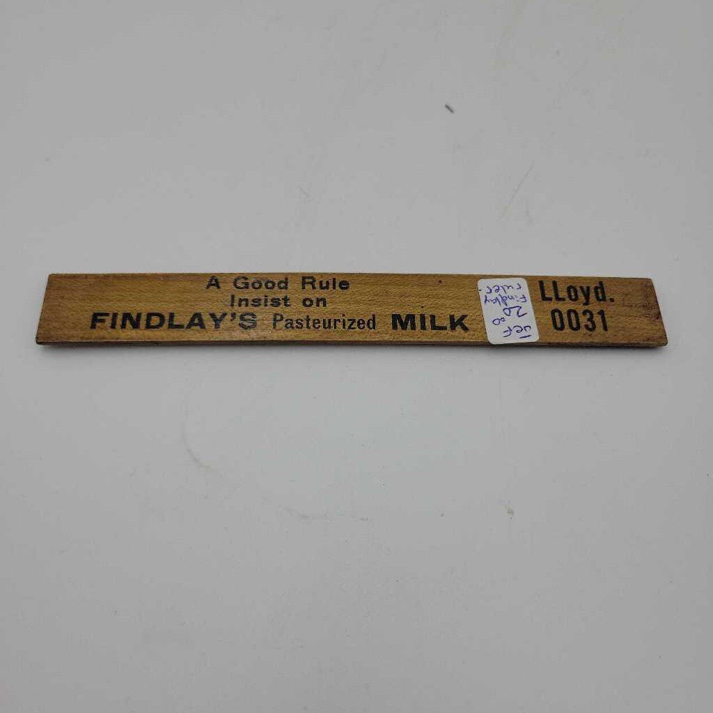 Findlay Dairy Ruler 6" (JEF)