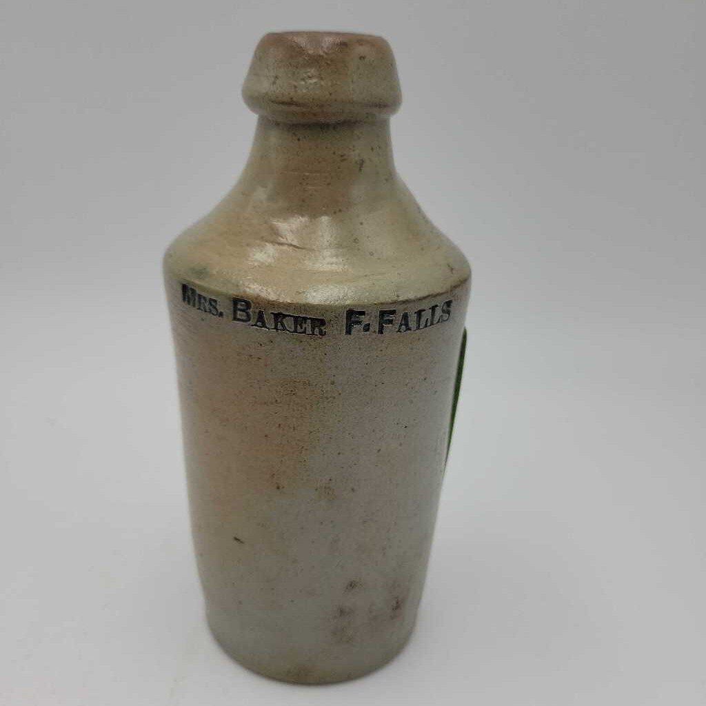 Mrs. Baker Fenelon Falls Ontario Stone bottle