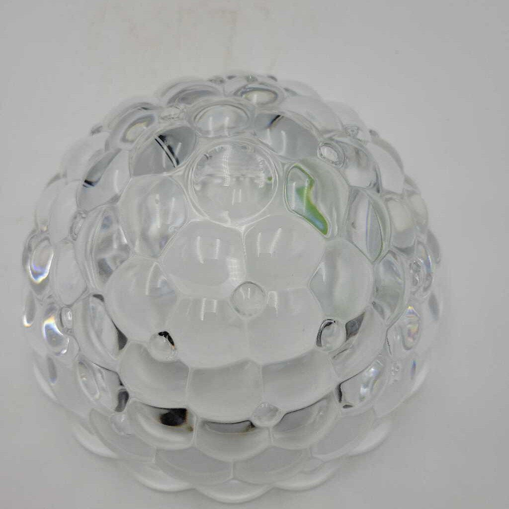 MCM Crystal "Raspberry" Bowl-Sweden (LOR)
