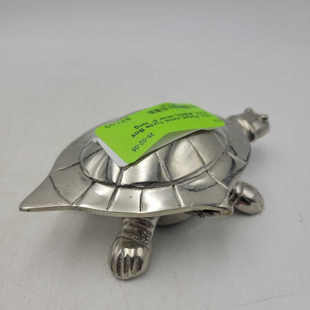 Plated metal Turtle Box (COL #1853)