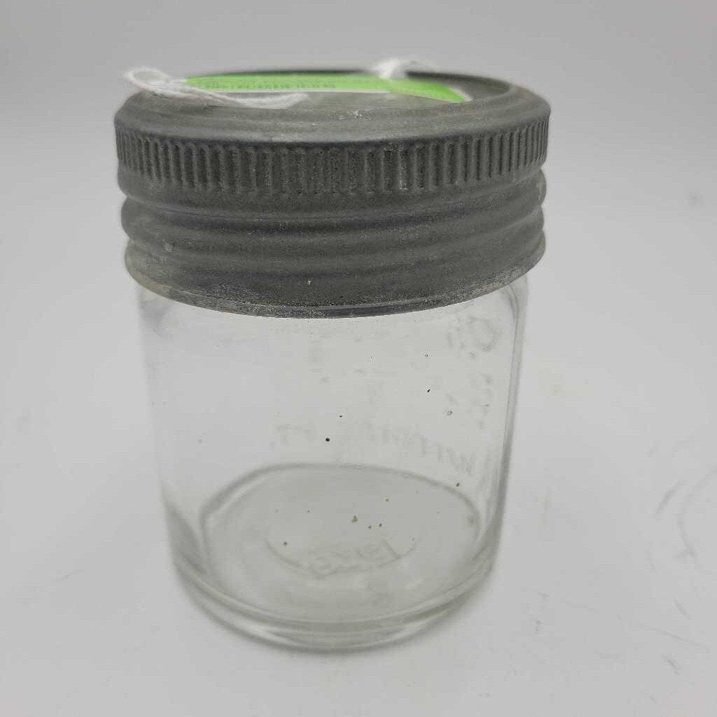 1/2 pint Crown Sealer canning jar 1938 (DEB)