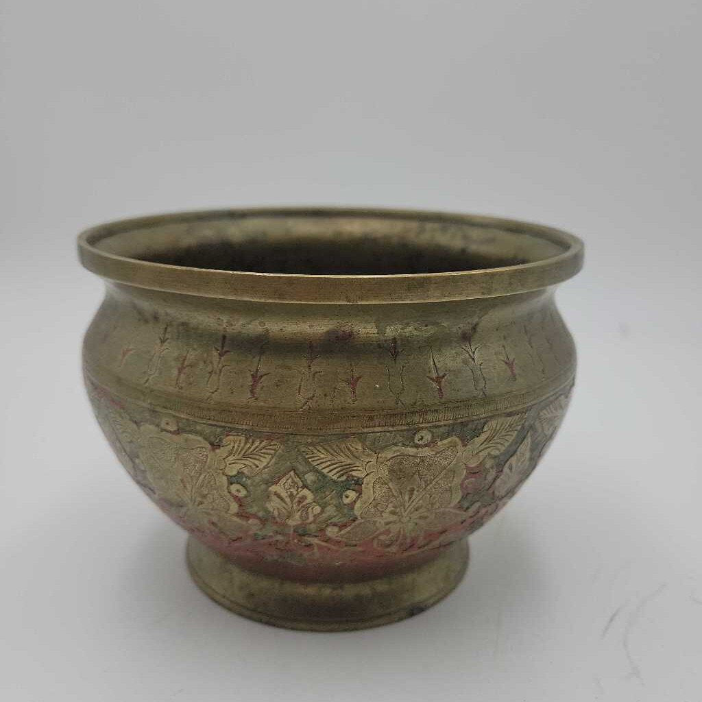 Brass Etched Bowl (JAS)