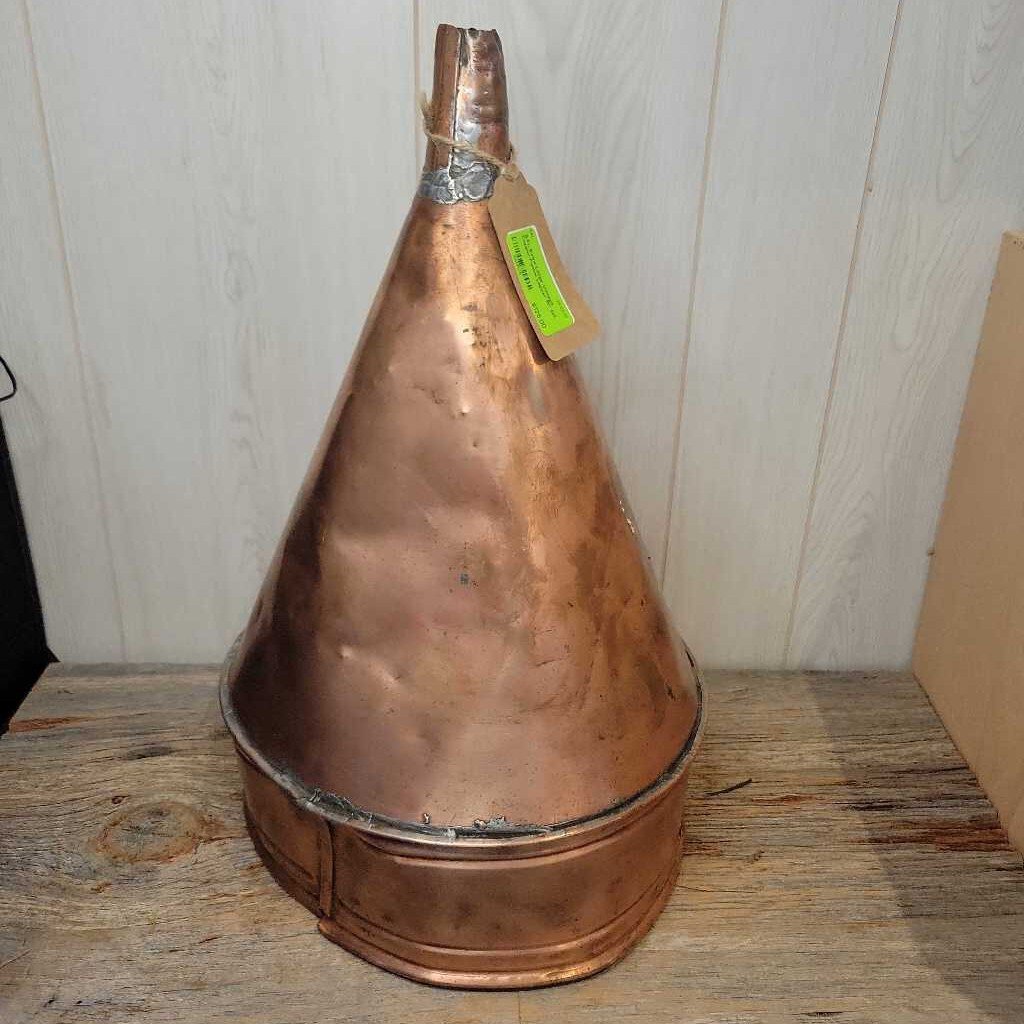 Extra Large Vintage Copper Funnel (SAL)