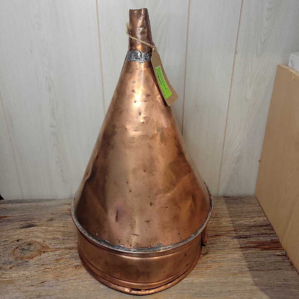 Extra Large Vintage Copper Funnel (SAL)