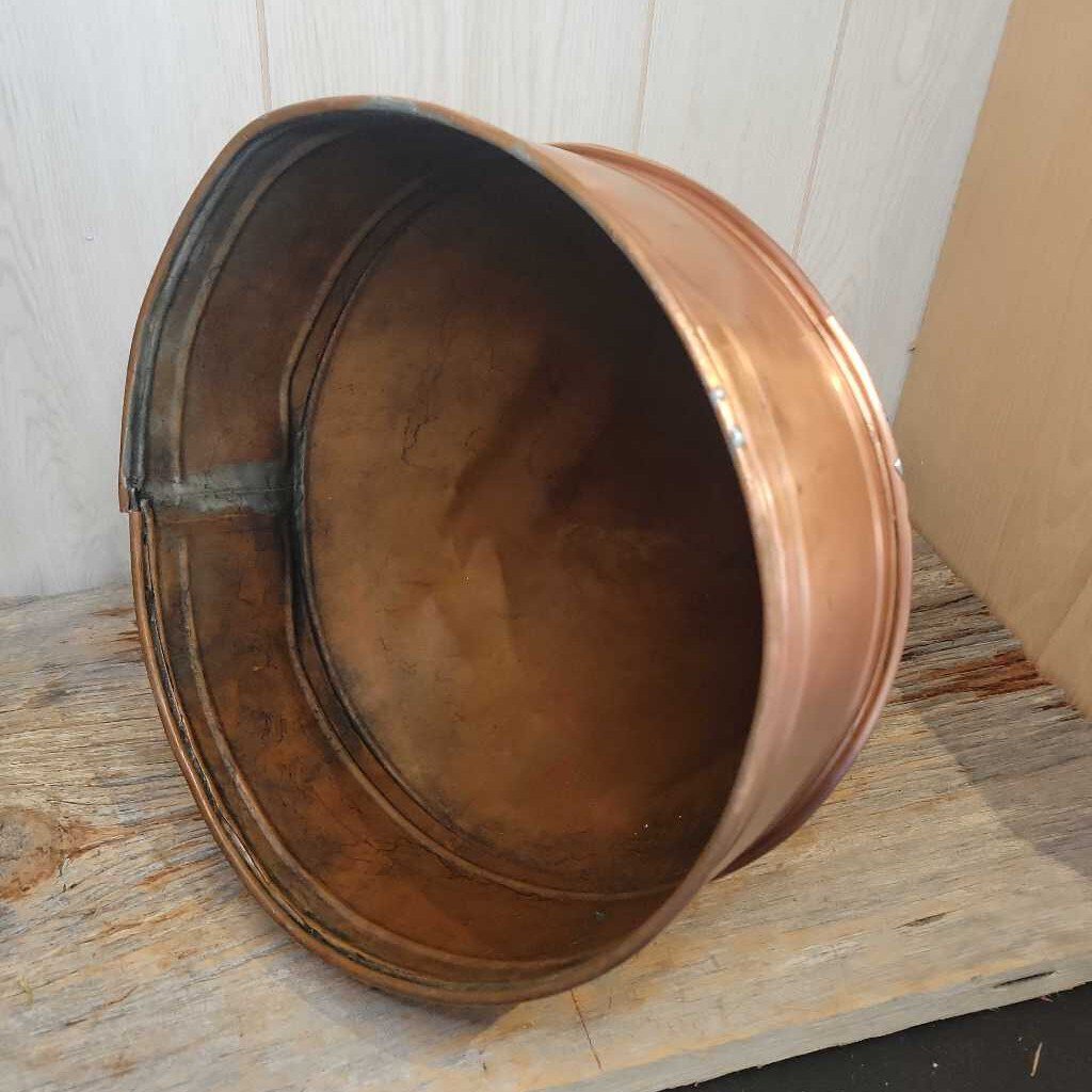 Extra Large Vintage Copper Funnel (SAL)